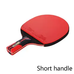 Настольный теннис ракетка для пинг-понга весло сумка в виде летучей мыши чехол красный + черный подходит для начинающих