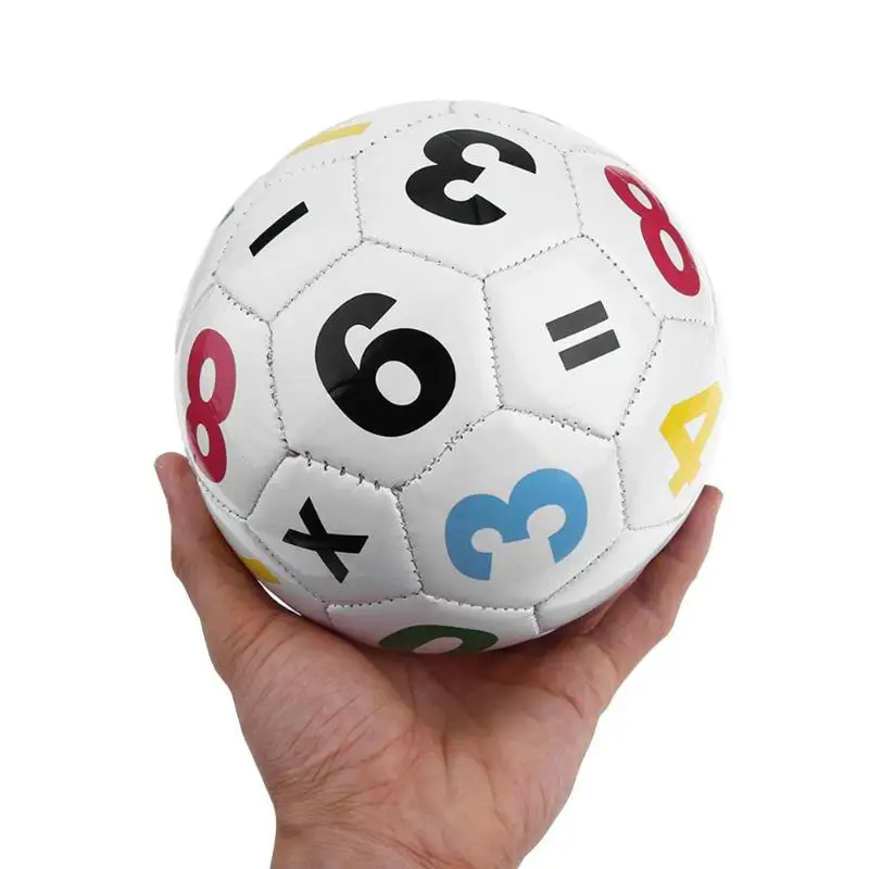 

Children Soccer Ball Football Non-toxic PVC Material Soccer Ball Sports Kids Intellectual Toy with Net Bag+ Air Needle for Gift