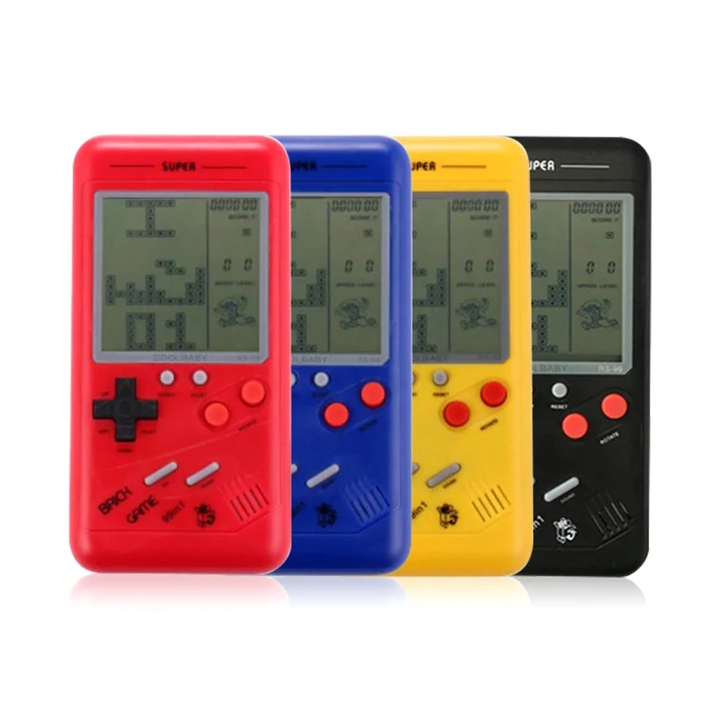 Classic Tetris Console Handheld Game Players Play Tetris GameBuilt in