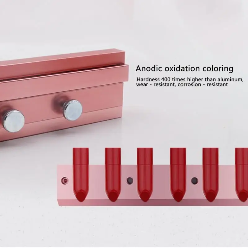12.1 DIY Lipstick Mold Aluminum Alloy Rose Gold Dual Uses Lip Balm Maker Tool 12.1 DIY Lipstick Mold Aluminum Alloy Rose Gold Dual Uses Lip Balm Maker Tool