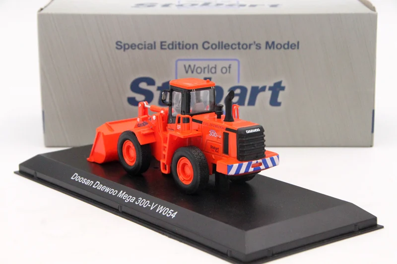 1:76 Atlas Eddie Stobart Doosan Daewoo W054/Komatsu Crawler Dozer WRT14/Ballast Under Cutter W175/Road Sweeper Construction Toys