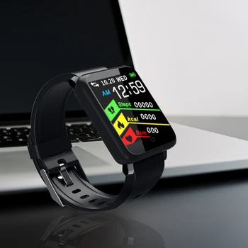 

Smart Wristband Blood Pressure Monitor Bracelet Waterproof Fitness Activity Tracker for iPhone F21