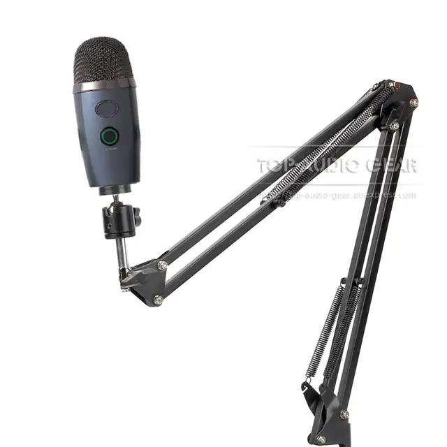 Desktop Suspension Scissor Arm Stand For Blue Yeti Nano Table Desk