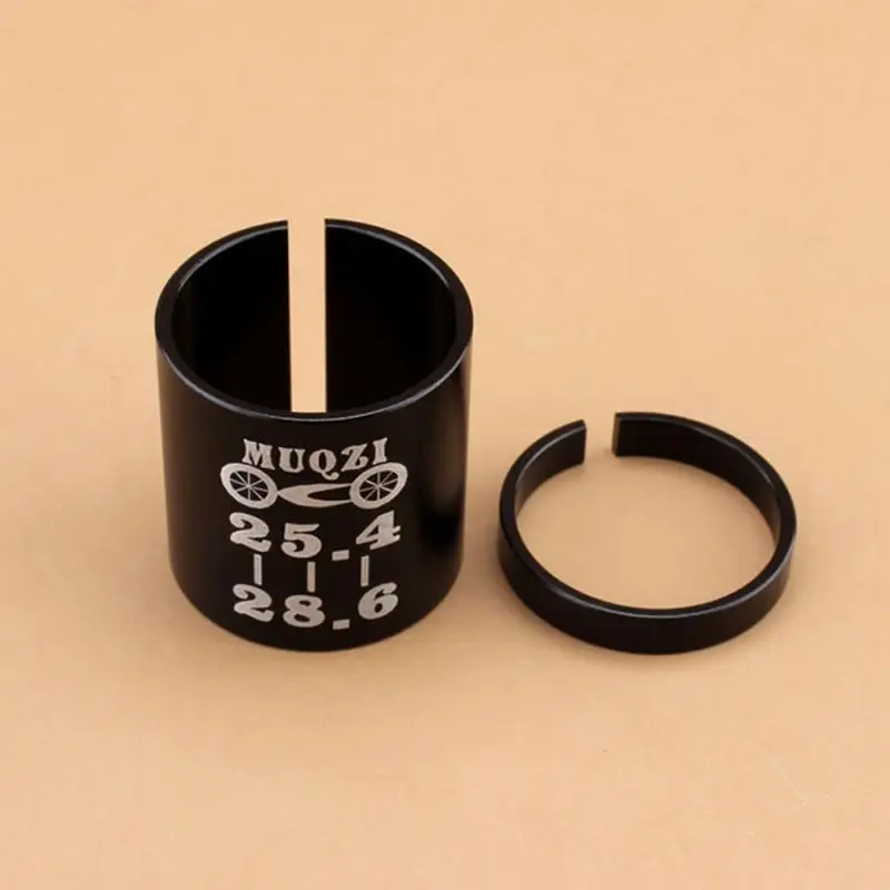 

2019 Outdoor Road Bike Bicycle 25.4 to 28.6 Front Fork Transfer Sleeve Aluminium Alloy Converter Tool Kit Reduction Sleeve &27