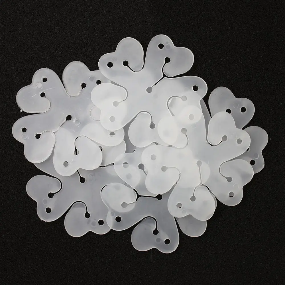 

10 PCS plastic Balloon Sheet Flower Shape Clip Birthday Party