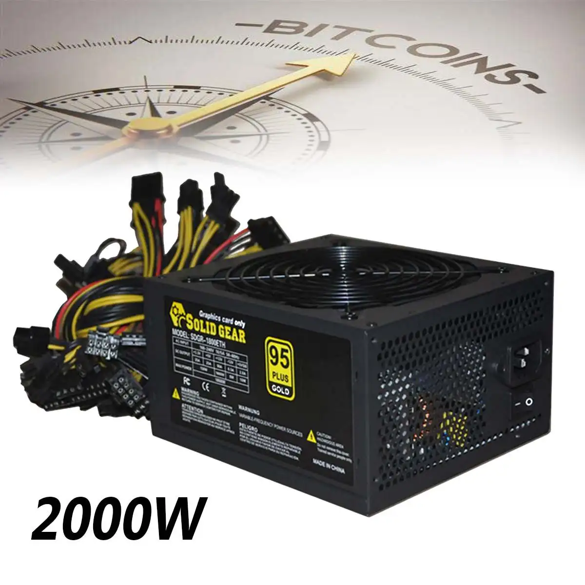 2000 W زائد الذهب امدادات الطاقة ETH BTC التعدين ATX SATA IDE دعم 8 GPU Ethereum PC امدادات الطاقة ل الكمبيوتر مينر آلة 2000 W زائد الذهب امدادات الطاقة ETH BTC التعدين ATX SATA IDE دعم 8 GPU Ethereum PC امدادات الطاقة ل الكمبيوتر مينر آلة