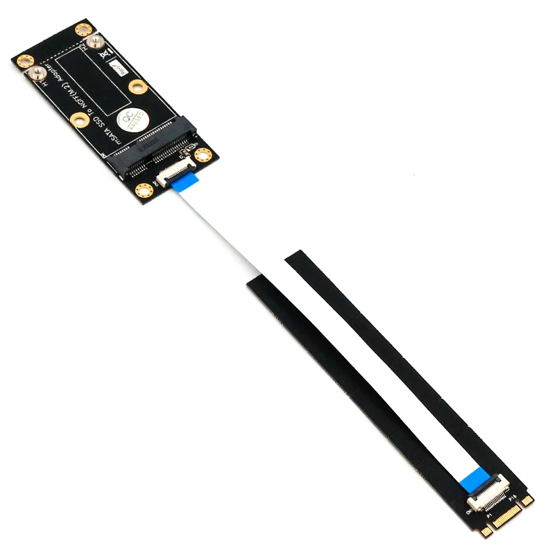 MSATA SSD к M.2 (NGFF) ключ B + M адаптер с FFC кабелем Поддержка любой ОС msata адаптер|Платы