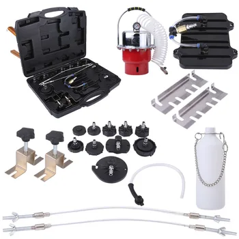 

Oversea Pneumatic Air Pressure Brake Bleeder Tool Kit Professional Garage Braking Bleeding Set Tool for Brake Clutch Systerm