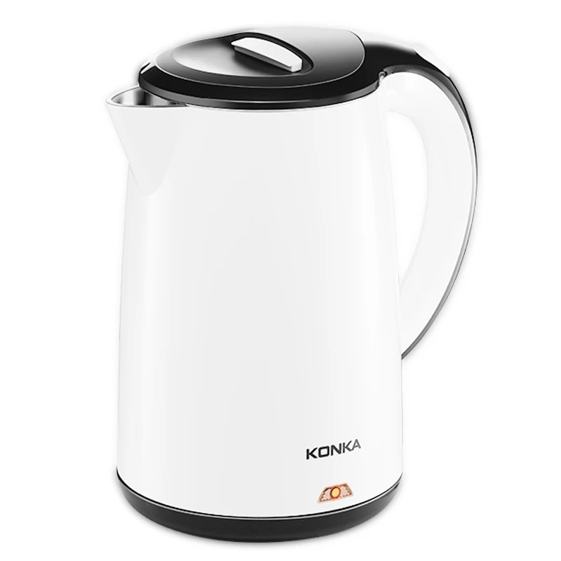 KONKA KEK 15DG1585 (WA) двойной анти обжигающий Электрический чайник из нержавеющей