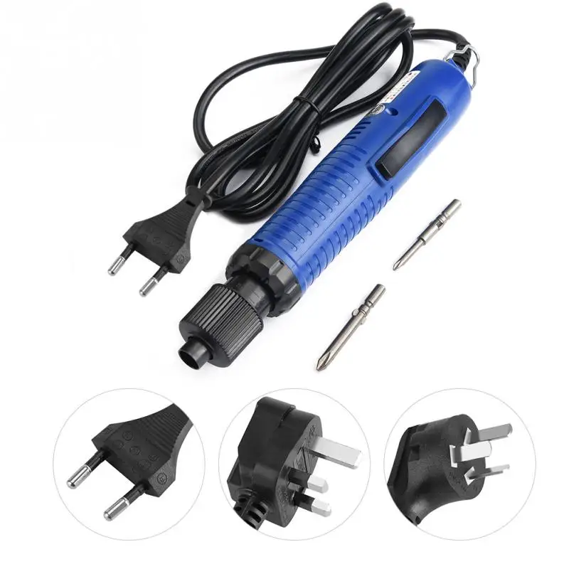

Electric Screwdriver Semi-automatic Handheld Straight Shank Electric Screwdriver Practical Tool 220V Power Tools
