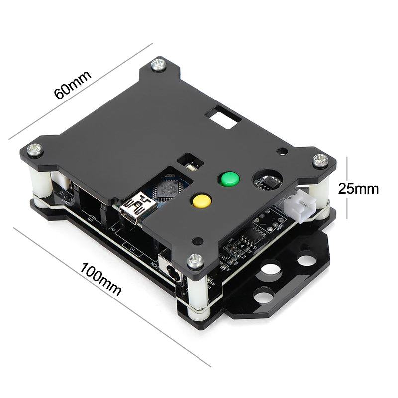 new WOLIKE GRBL USB Port CNC Laser Engraving Machine Control Board 2 Axis Stepper Motor Driver DIY Controller Board 12V