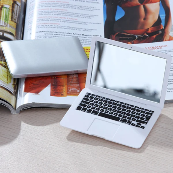 Buy Mini Pocket Laptop Style Mirror Women Cosmetic