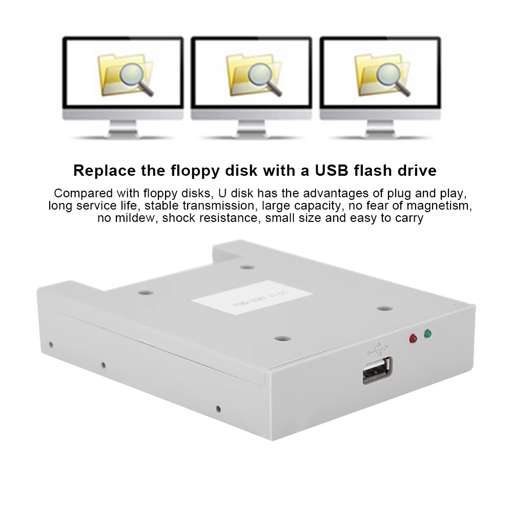 Эмулятор дисковода для промышленных контроллеров USB SSD 1 44 МБ Лидер продаж