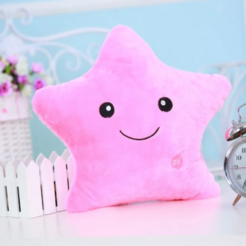 2018 New Kawaii Luminous Pillow Christmas Cute Toys Led Light Pillow Plush Pillow Hot Colorful Stars Kids Toys Birthday Gift 2018 New Kawaii Luminous Pillow Christmas Cute Toys Led Light Pillow Plush Pillow Hot Colorful Stars Kids Toys Birthday Gift