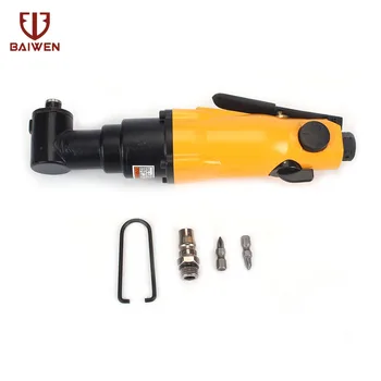 

1/4" Pneumatic Screwdriver Adjustable 90 Degree Angle Air Screw Driver Tool