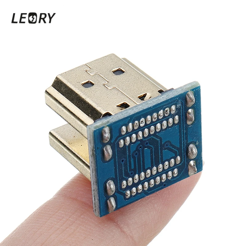 

LEORY HDMI 1.4 Two-way Rotation Connecting Head Adapter Module Connecting Head Adapter