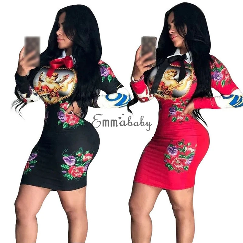 women's stretch bodycon dress