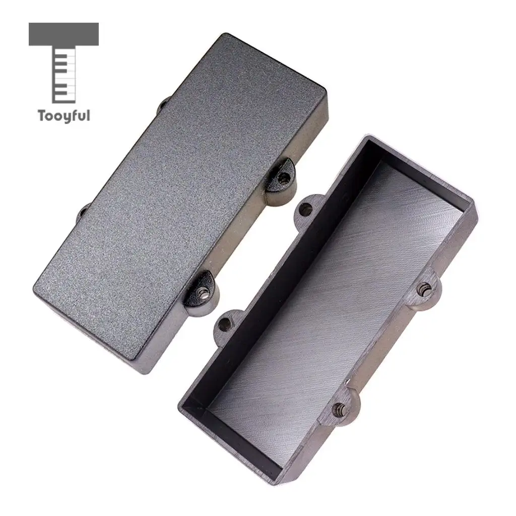 Черная Герметичная крышка Humbucker для 4 струнной бас гитары 2 шт.|Детали и аксессуары