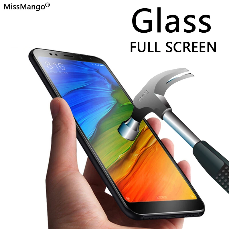 Tempered Glass For Xiaomi Redmi Note 5 Screen Protector Phone Case for Xiaomi Note 5 Plus Pro 6 6A 5A 4A 4X 4 Prime S2 Film Glas