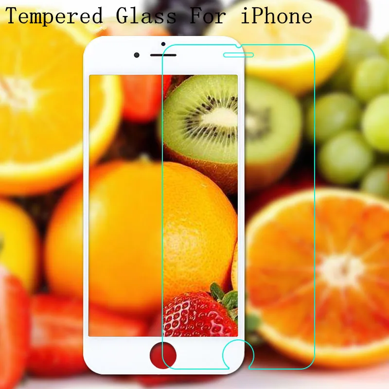 Защитное стекло YWEWBJH закаленное для iphone 6 7 5 s se 6s 8 plus XS max XR x защита экрана|Защитные