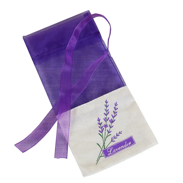 12 Bags of Dried Lavender in Small Lilac Organza Bags -Real Flower Wedding  - AliExpress