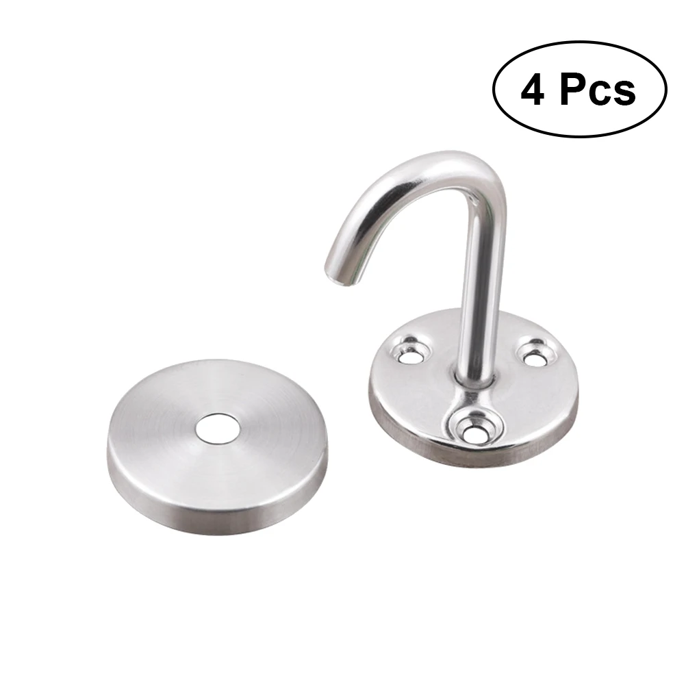 4pcs Overhead Hooks Elephant Trunk Shaped Mosquito Net Creative