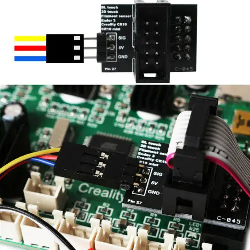 Мини CR 10/Ender 3/Ender 5 Pin 27 доска для BLTouch или датчик накаливания инструмент 3D адаптер