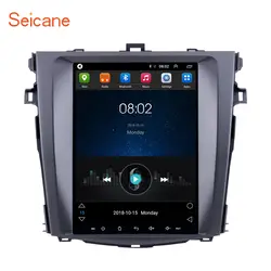 Seicane Android 6,0 9,7 "автомобиль DVD радио мультимедиа плеер для 2006 2007 2008 2009 2010 2011 2012 Защитные чехлы для сидений, сшитые специально для Toyota Corolla FM gps