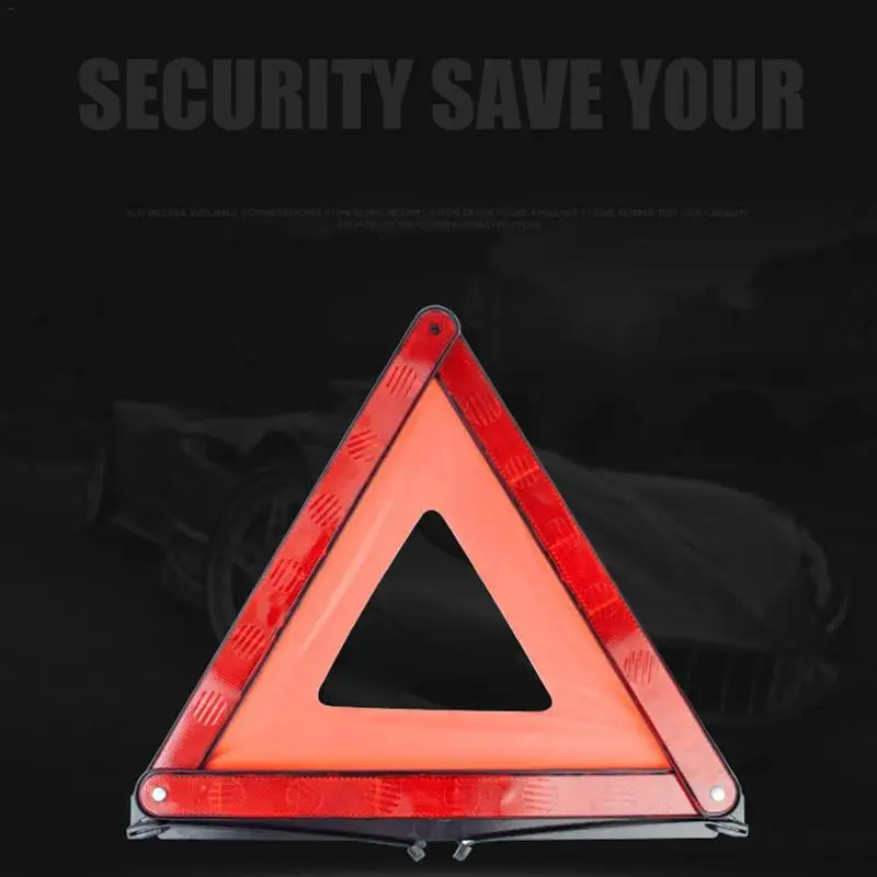 Nueva Plegable De Parada De Emergencia De Coche De Advertencia De La Banda Roja Tripode Reflectores Tiras Triangulo Peligroso Seguridad Signos De Advertencia De Suministros Tiras Reflectantes Aliexpress aliexpress es