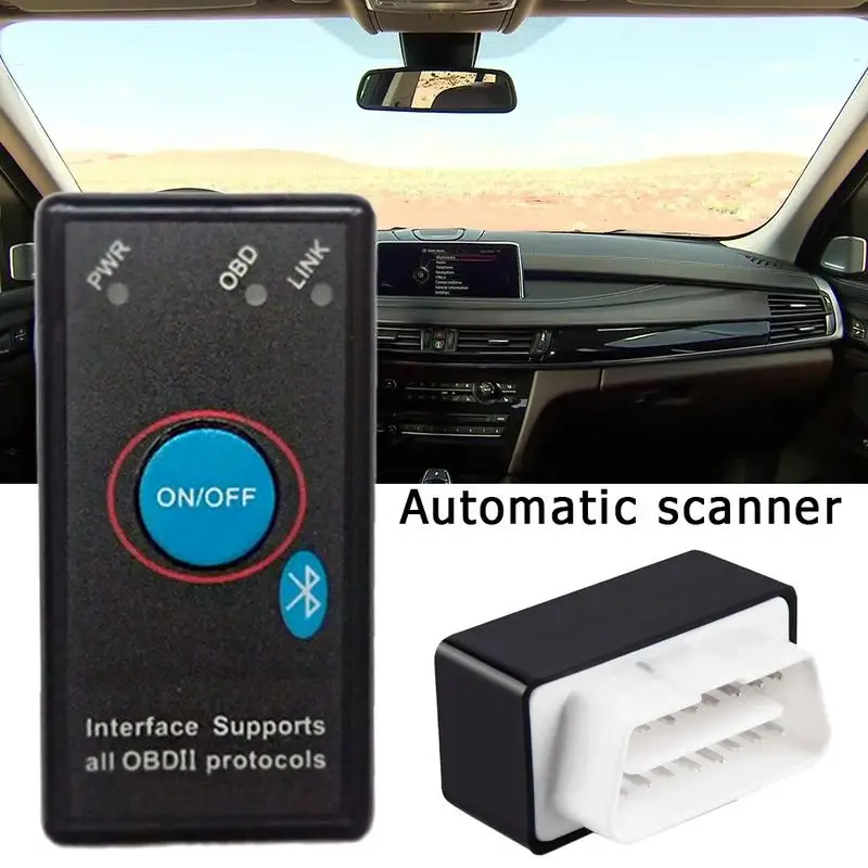 Супер Мини Elm327 Bluetooth OBD2 V1.5 Elm 327V 1 5 OBD 2 Автомобильный диагностический сканер Elm-327