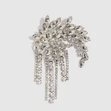 JUST FEEL/Новинка года; красивые заколки для волос с кисточками и кристаллами; заколки для волос для женщин и девочек; заколки с фруктовым ананасом; свадебные аксессуары