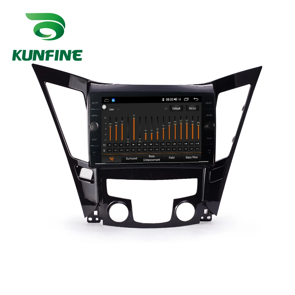 Sale Octa Core RAM 4GB Android 8.1 Car DVD GPS Navigation Player Deckless Car Stereo for Hyundai Sonata 2011 2012 2013 Radio Unit 2