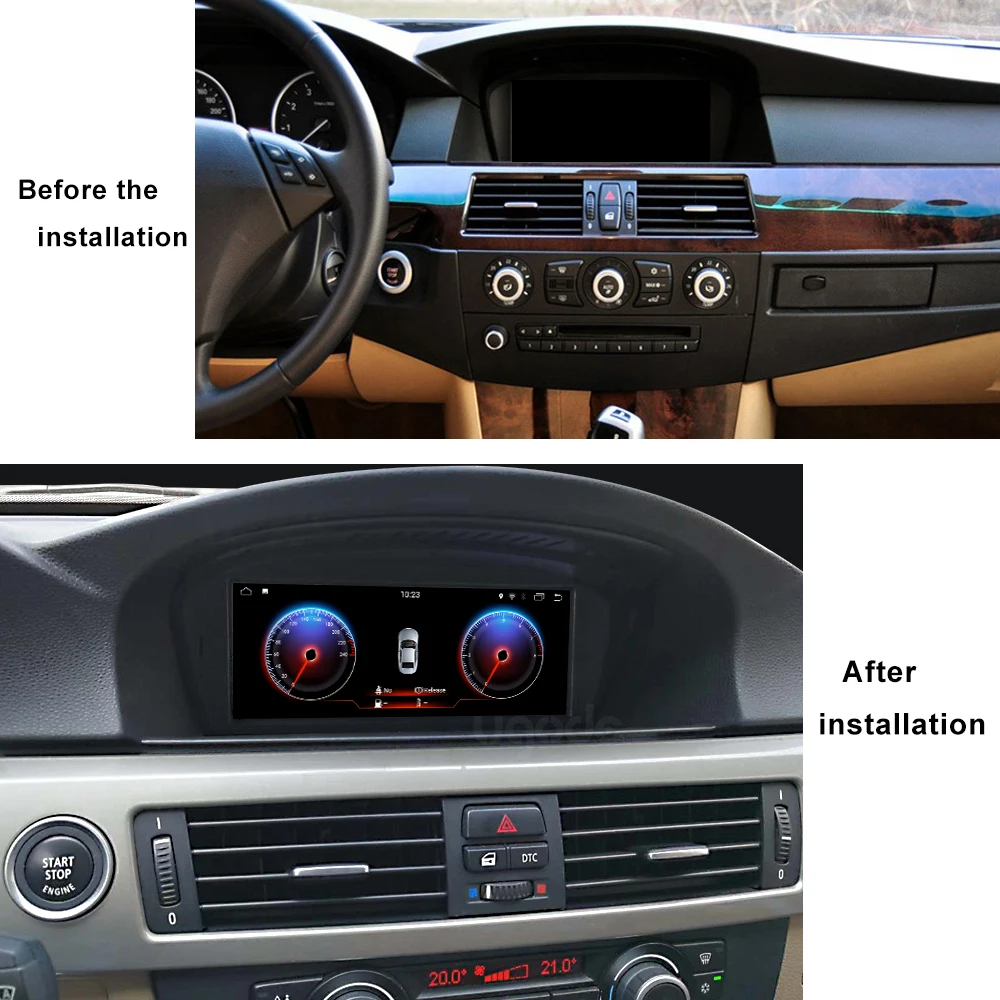 Ugode Android 7 1 автомобильный Радио мультимедийный плеер для BMW 5 серии E60 E61 E63 E64 E90 E91 E92