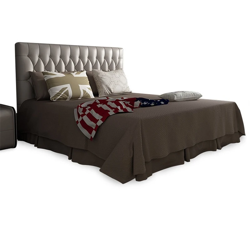

Per La Casa Set Quarto Room Mobili Mobilya Dormitorio Ranza Matrimonio Single Leather Mueble bedroom Furniture Moderna Cama Bed