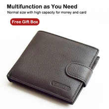 X.D.BOLO 2019 Genuine Leather Men Wallets Cow Leather Wallet Men Coin Pocket Money Bag Fashion Mens Purses With Card Holder brand genuine leather passport holder men wallet with passport pocket coin pocket multiple id card holder men wallets purses