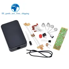 FM модуляция частоты беспроводной микрофон модуль 70-110 МГц 1,5 в передатчик доска запчасти наборы электронный комплект+ Корпус DIY Kit