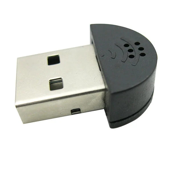 Cheap New Fashion Portable Mini USB Microphone For Laptop Desktop PC Skype Voice Recognition Software Computer Microphones