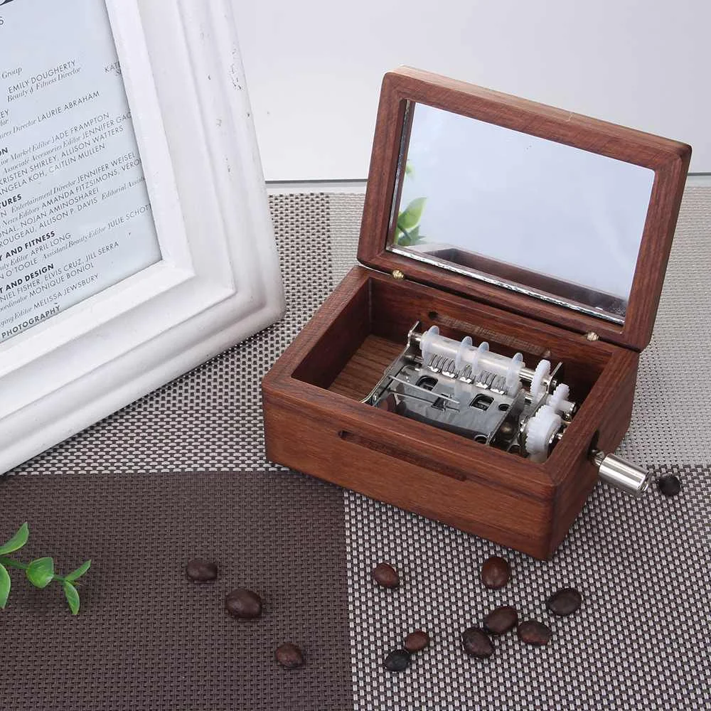 15 Tone Tape Hand Crank Mechanical Music Box Set With Hole Puncher