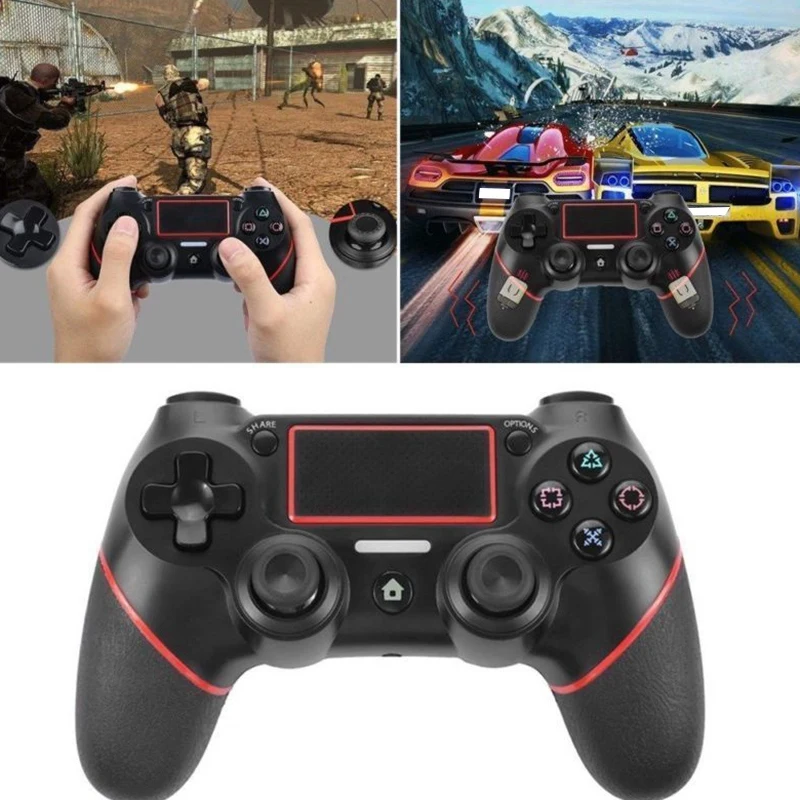 

Wireless Bluetooth Gamepad joypad RGB LED gamepad Controller pubg mobile For Ps4 Sony Playstation 4 gamepad