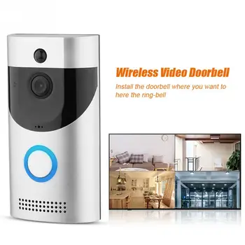 

Wifi Wireless Door Bell Smart Intercom Doorbell Door Bell Viewer Wifi Video Doorbell Visual Recording Home Security