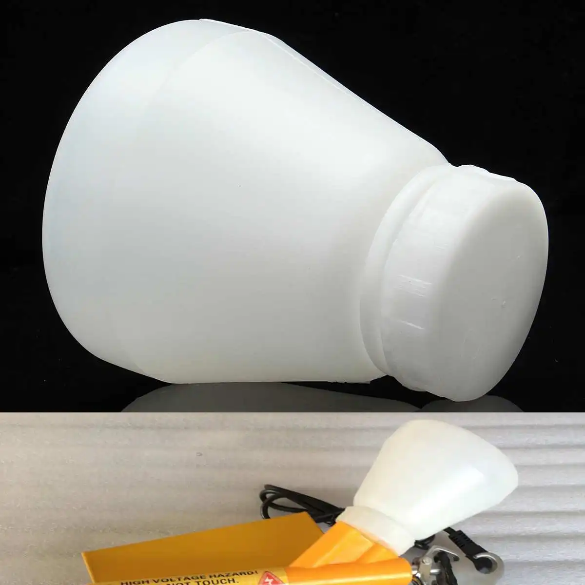 

Electrostatic Sprayer Hopper Cup Bottle For Powder Coating Spray Guns PC02/PC03