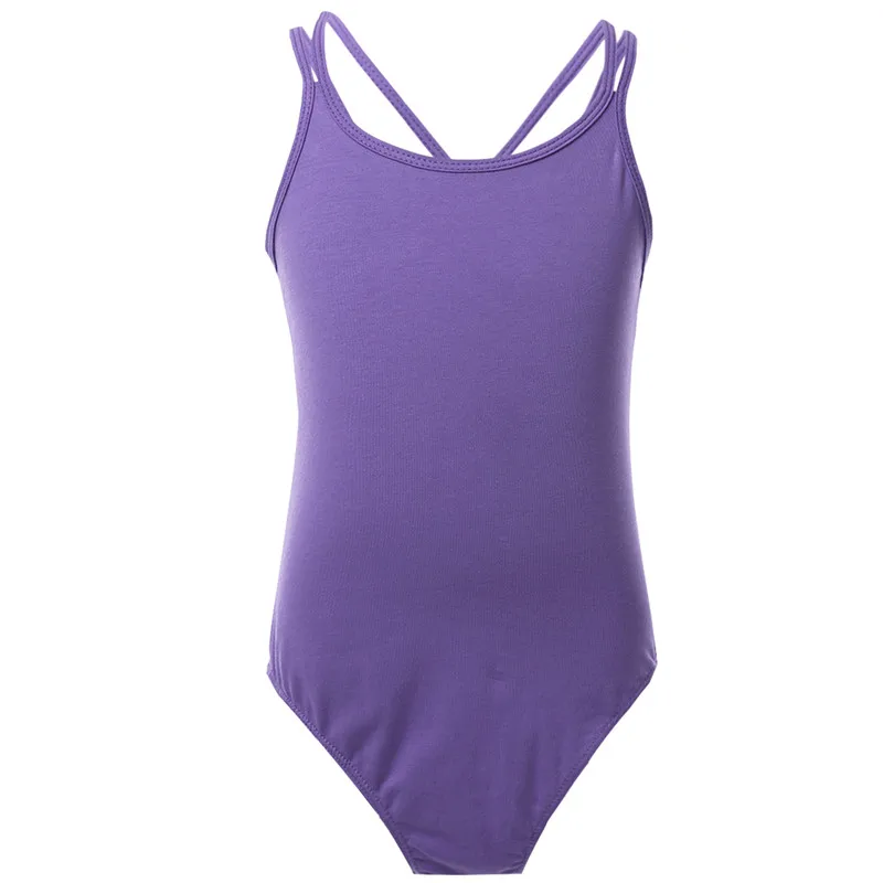 Toddler Girl Ballet Gymnastics Leotard Bodysuit Solid Cotton Bodysuits Ballerina Performance Training Practice ballet leotard,dance leotard