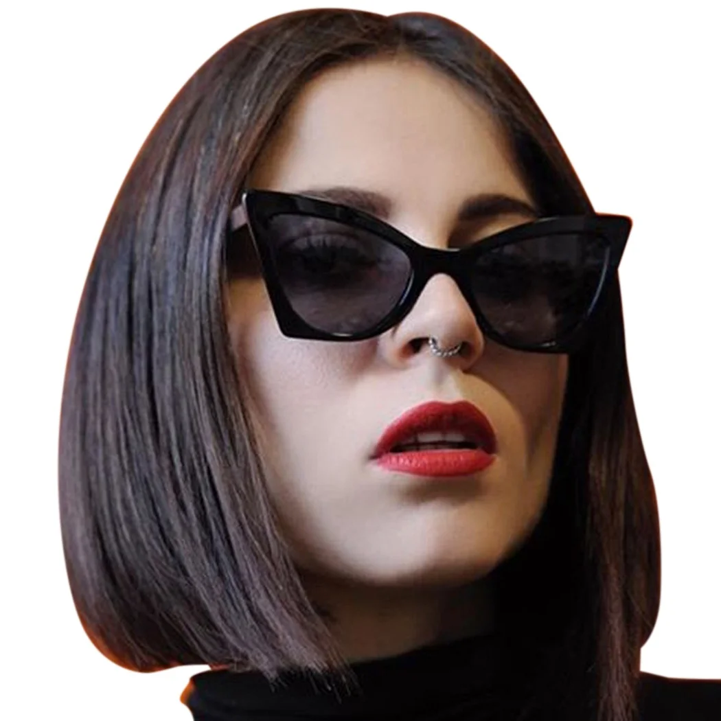 

Fashion Cat Eye Sunglasses Women Retro Brand Oversized Sun Glasses 2019 Vintage Ladies Cateye Sunglass UV400 Shades Eyewear