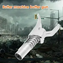 Смазка замок плоскогубцы высокого давления Быстрый наконечник смазочного шприца двойная ручка смазка заполняющая головка самоблокирующаяся смазка рот