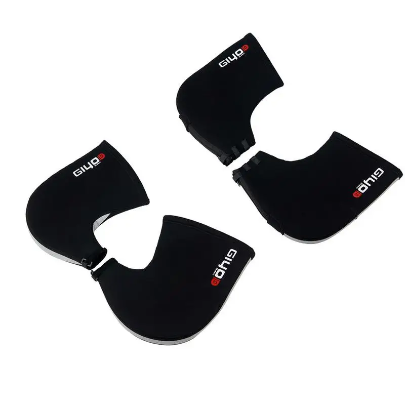 

1 Pair MTB Mountain Bike Handlebar Mittens SBR Road Bicycle Winter Thermal Cover Cycling Handlebar Gloves for Keep Hands Warm
