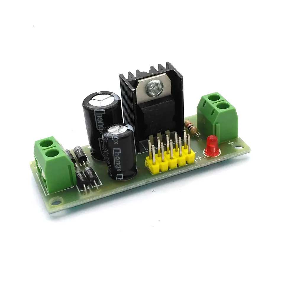 

LM7805 7,5 V-35 V до 5V понижающий преобразователь 1.2A Регулятор Блок питания