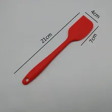 Силиконовый скребок один силиконовый крем скребок торт скребок DIY выпечки инструмент