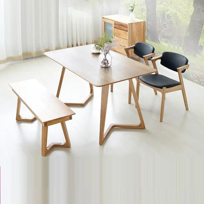Marmol Meja Makan De Salle Manger Moderne Set A Langer Dinning Tavolo Da Pranzo Wood Desk Mesa Comedor Bureau Tablo Dining Table