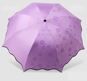 

Folding Floral Flower Umbrella Rain Women Windproof Umbrellas Rain for Girl Kids Umbrella paraguas plegable Blue Pink Purple