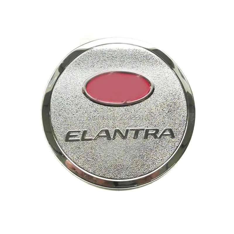 

For Hyundai Elantra 2017 2018 2019 ABS Fuel Cap Gas Tank Cover Gas Cap Cover Protector Trim Sticker Exterior Car Accessories